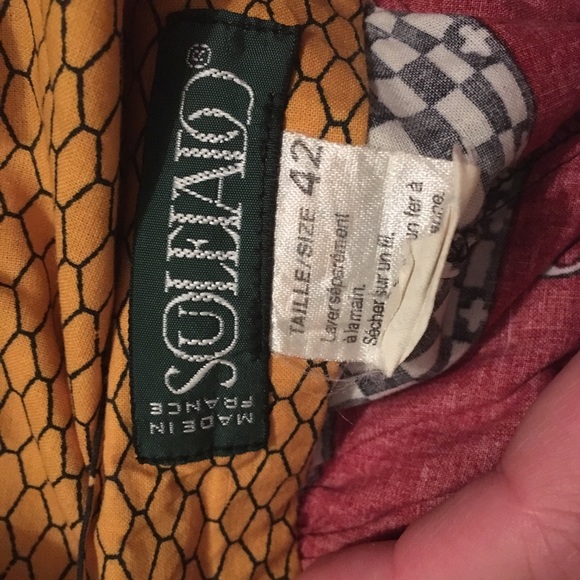 Souleiado vintage long skirt - Picture 2 of 3